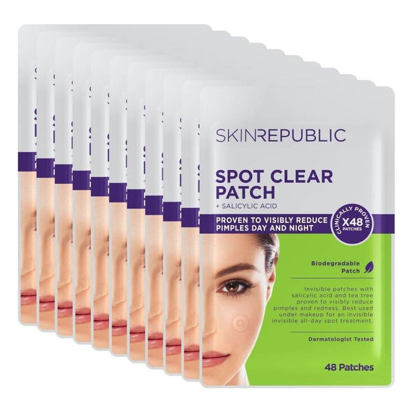 Skin Republic Spot Clear Salicylic Acid Patch (Pack of 10) - Glam Global UKSkin Republic