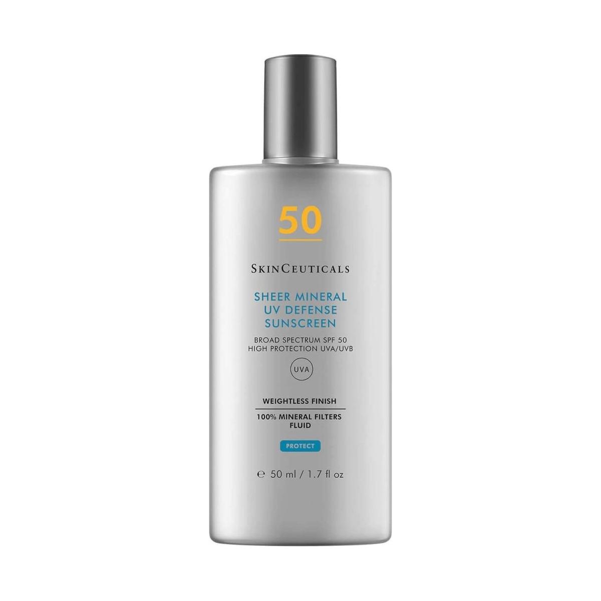 SkinCeuticals Sheer Mineral UV Defense SPF50 Sunscreen Protection 50ml - Glam Global UK