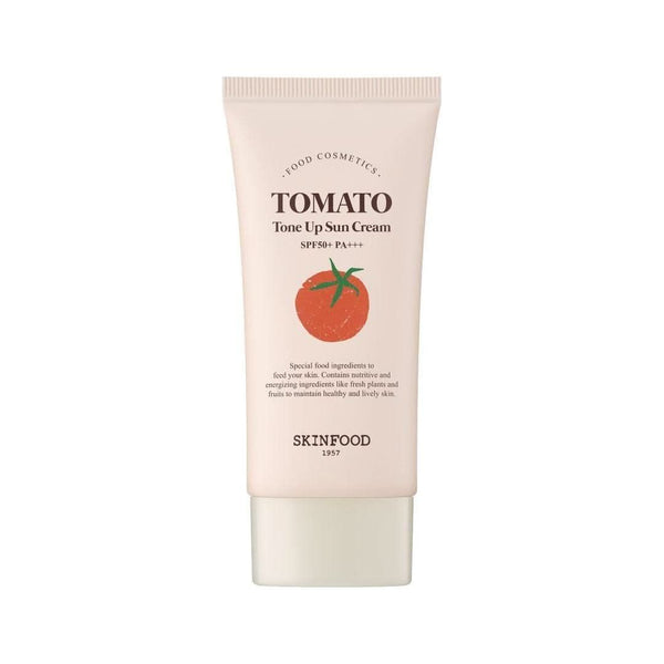 SKINFOOD Tomato Tone Up Sun Cream 50ml - Glam Global UKSKINFOOD