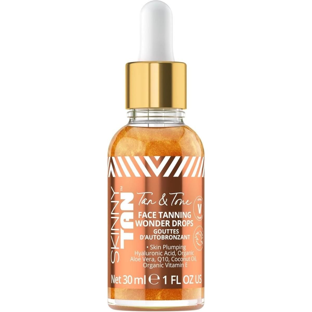 Skinny Tan Face Tanning Wonder Drops, 30 ml - Glam Global UK