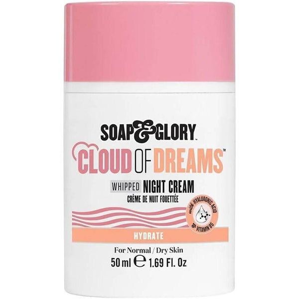 Soap & Glory Cloud of Dreams Whipped Night Cream - 50ml - Glam Global UKSoap & Glory
