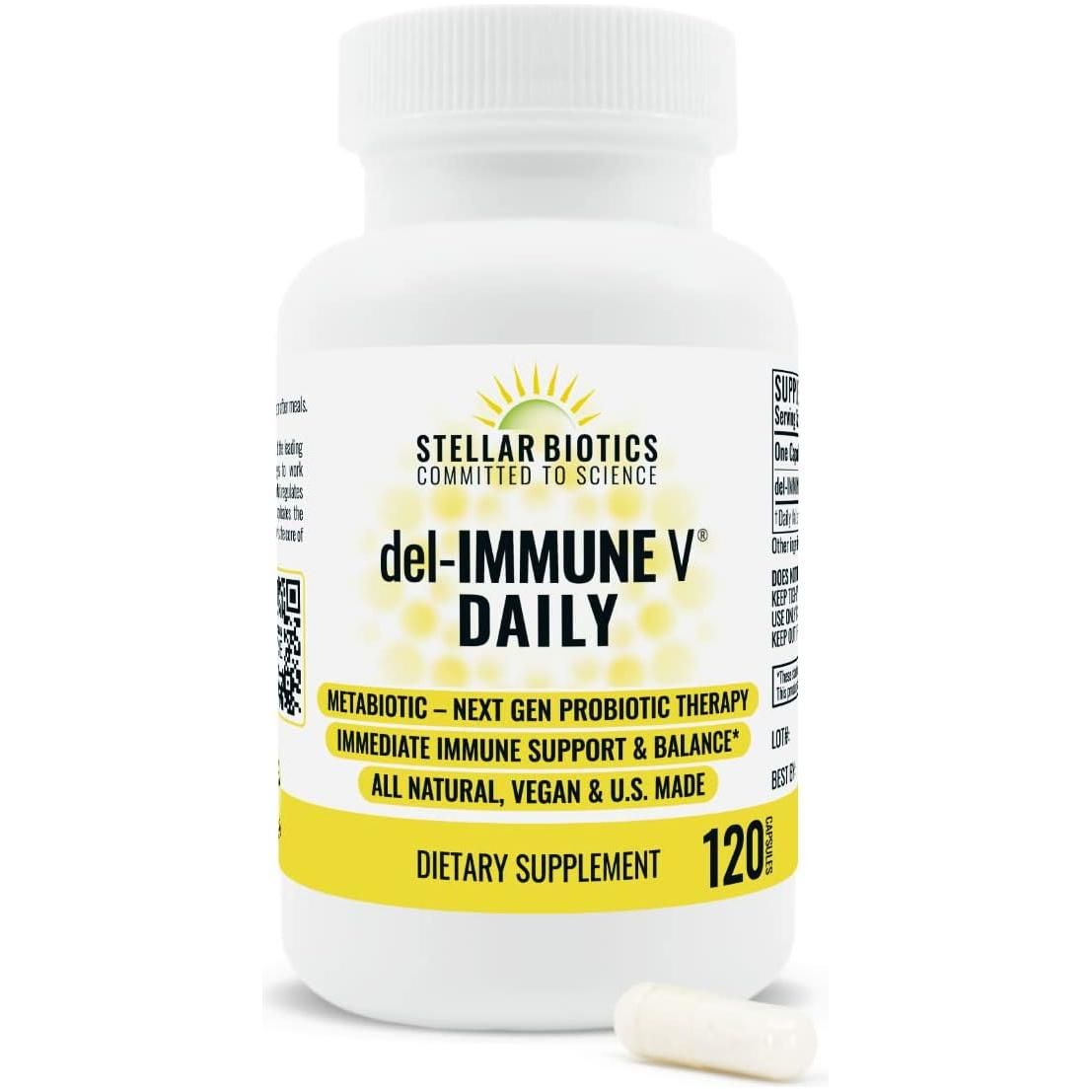 Stellar Biotics Daily 25Mg - All-Natural Advanced Immune Support - (60 Capsules) - Glam Global UK