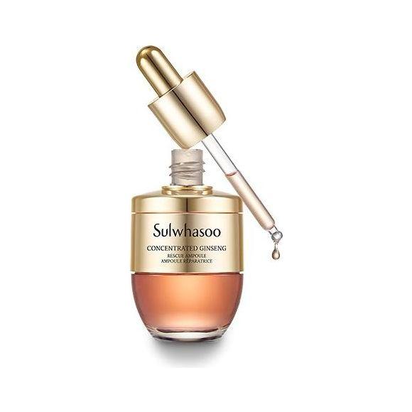 Sulwhasoo Concentrated Ginseng Rescue Ampoule - 20g | Soothing & Restorative Skin Care - Glam Global UKSulwhasoo