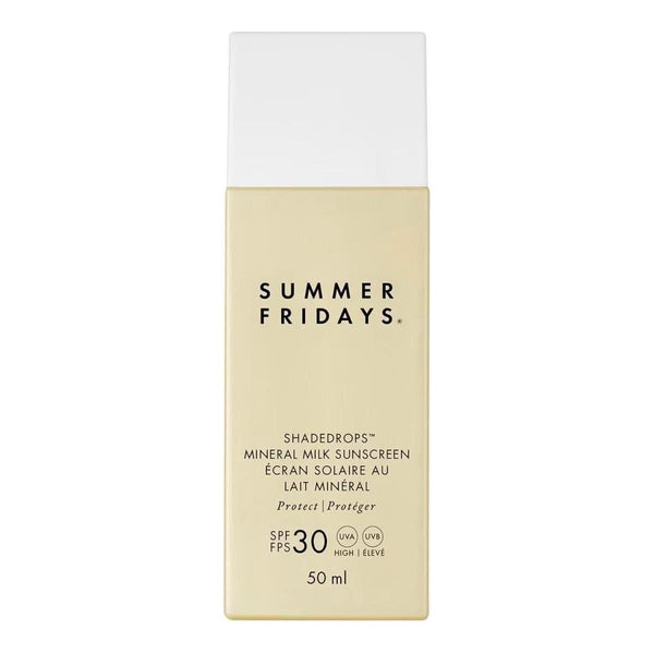 Summer Fridays ShadeDrops Broad Spectrum SPF 30 Mineral Milk Sunscreen - 50ml - Glam Global UKSummer Fridays