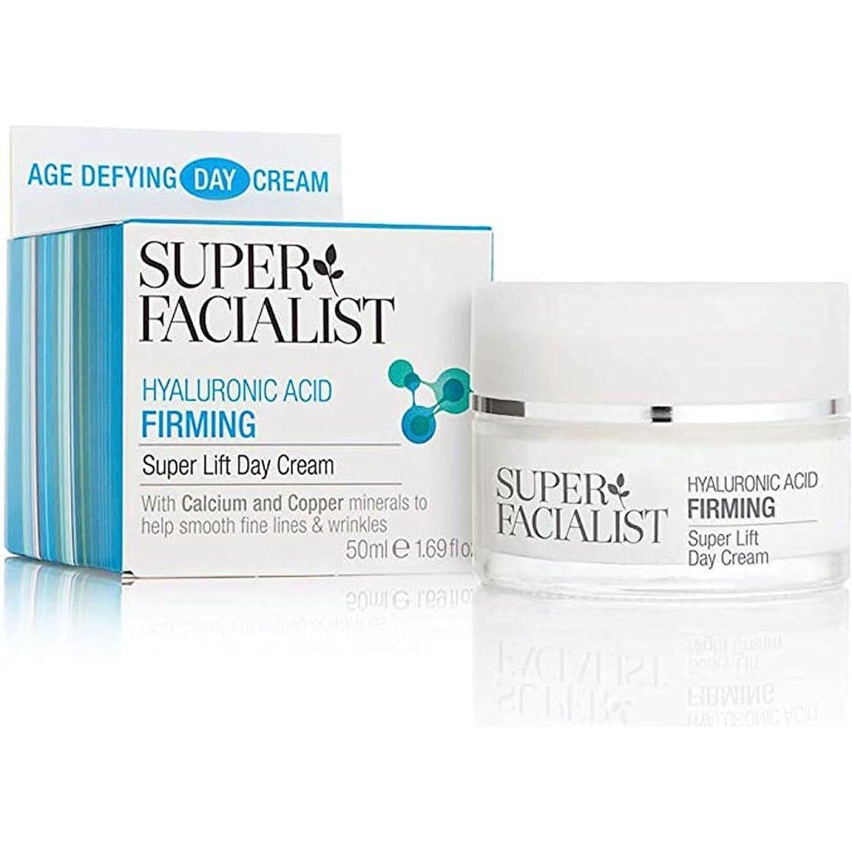Super Facialist Hyaluronic Acid Firming Super Lift Day Cream - 50ml - Glam Global UK