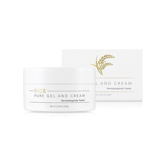 [THANK YOU FARMER] Rice Pure Gel and Cream 80ml - Glam Global UK