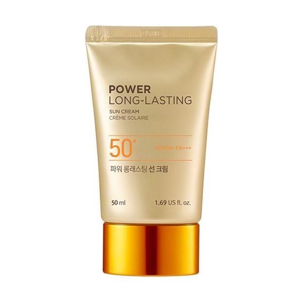 THE FACE SHOP Power Long - Lasting Sun Cream 50ml - Glam Global UKTHE FACE SHOP