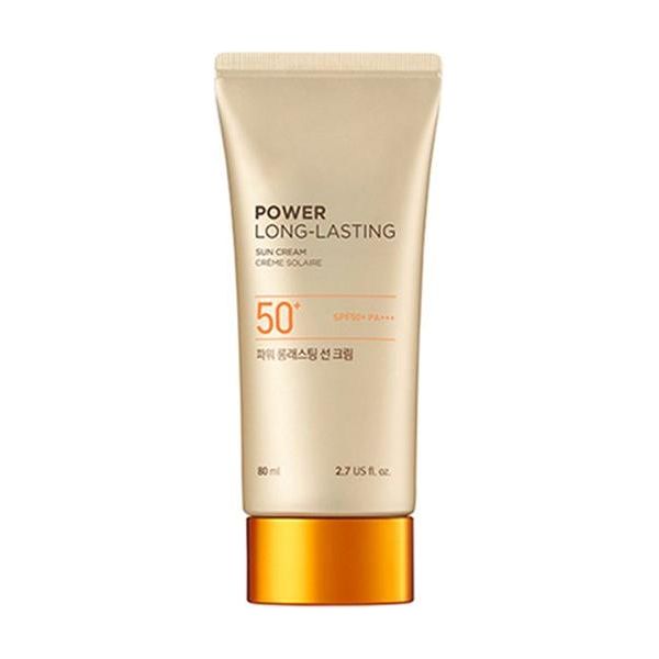 THE FACE SHOP Power Long- Lasting Sun Cream 80ml - Glam Global UK