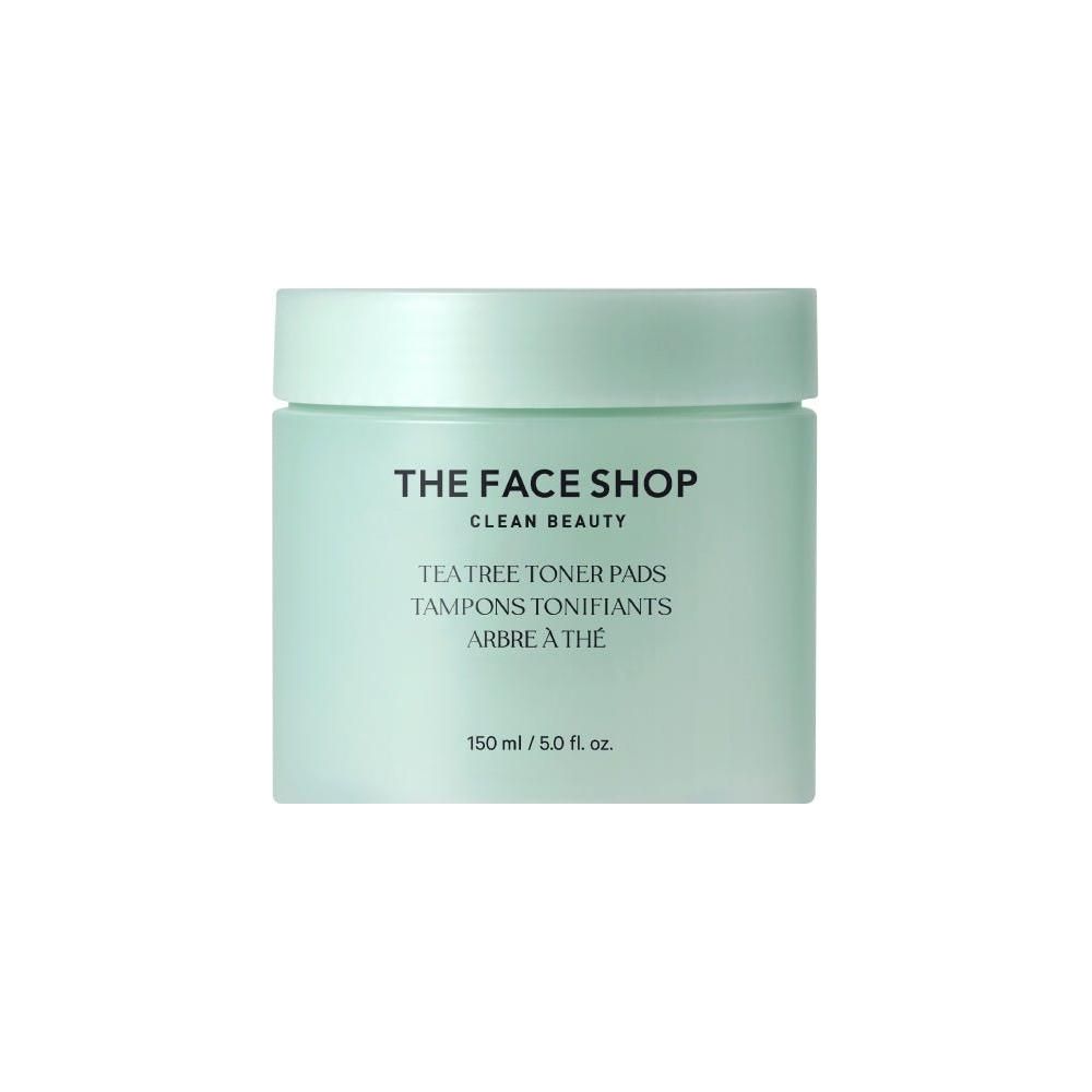 THE FACE SHOP Tea Tree Toner Pads 150ml (70 Sheets) - Glam Global UK