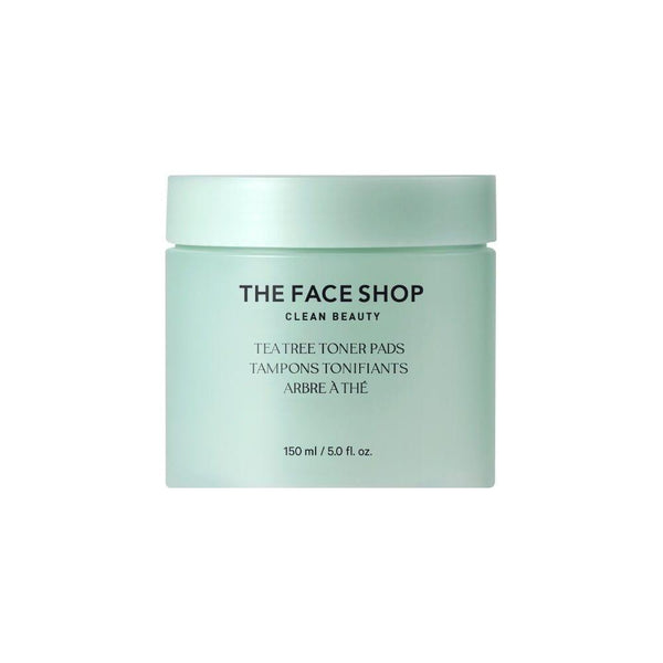 THE FACE SHOP Tea Tree Toner Pads 150ml (70 Sheets) - Glam Global UKTHE FACE SHOP