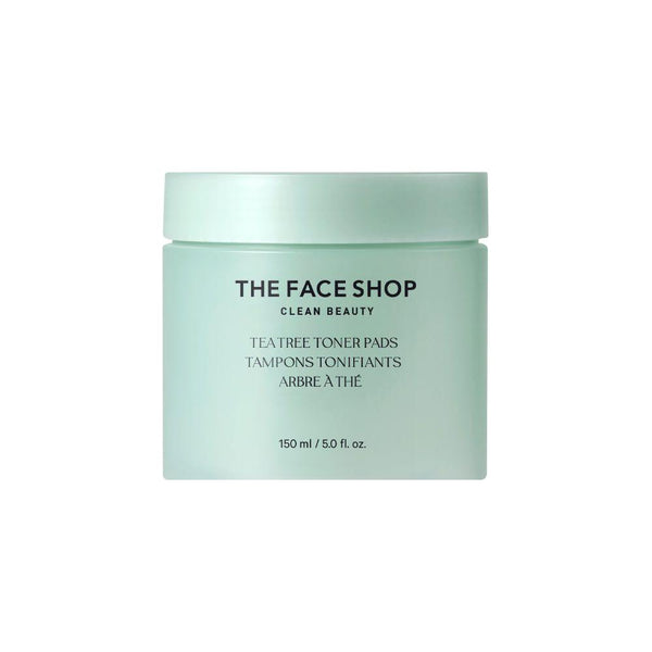 THE FACE SHOP Tea Tree Toner Pads 150ml (70 Sheets) - Glam Global UKTHE FACE SHOP