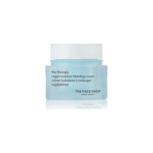 THE FACE SHOP The Therapy Vegan Moisture Blending Cream 60ml - Glam Global UKTHE FACE SHOP