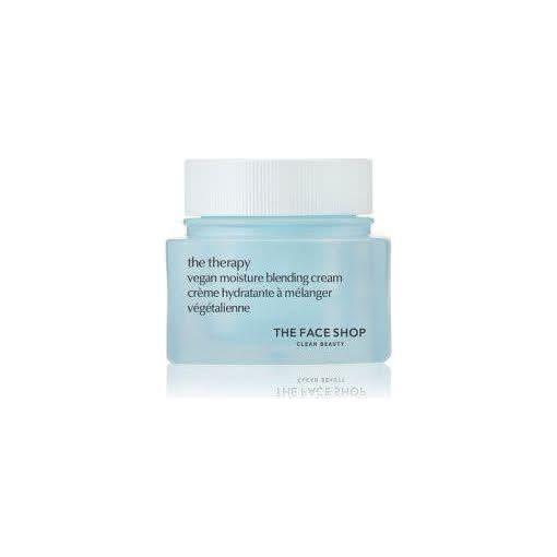 THE FACE SHOP The Therapy Vegan Moisture Blending Cream 60ml - Glam Global UKTHE FACE SHOP