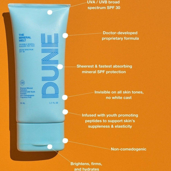 Dune The Mineral Melt SPF 30 - 50ml - Glam Global UKDune
