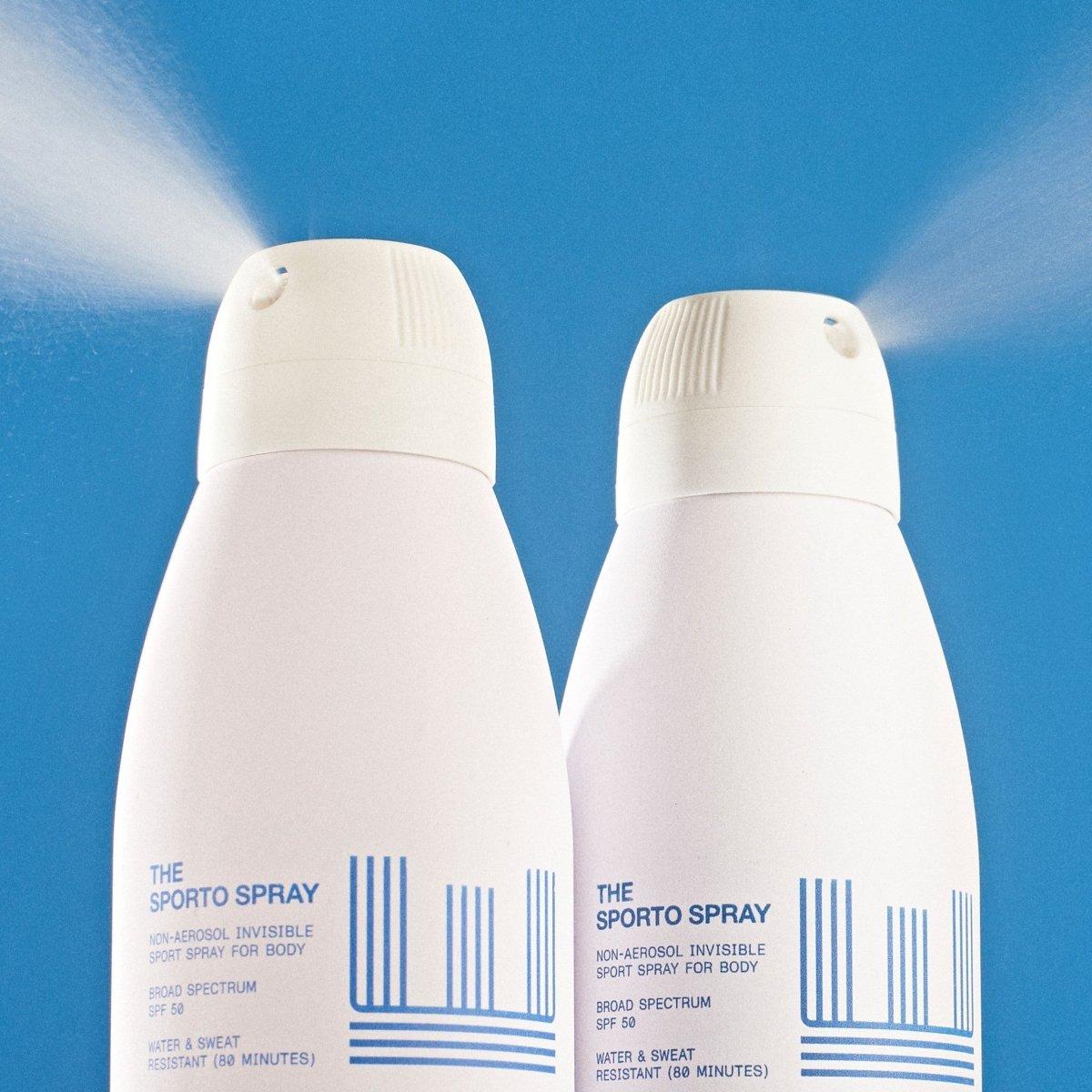 The Sporto Spray SPF 50 - Glam Global UK