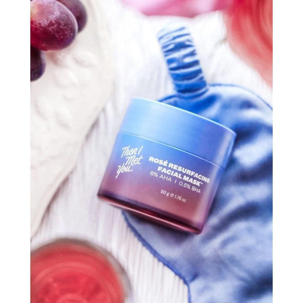 Then I Met You Rosé Resurfacing Facial Mask - 50g - Glam Global UKThen I Met You