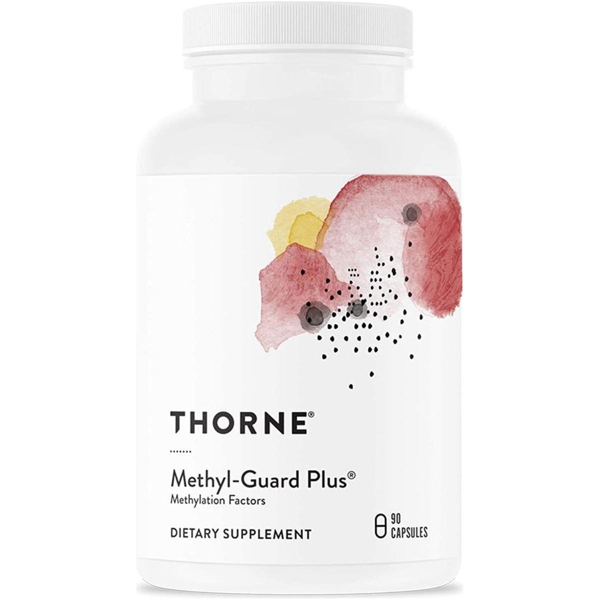 Thorne Methyl-Guard plus - Active Folate (5-MTHF) with Vitamins B2, B6, and B12 - 90 Capsules - Glam Global UK