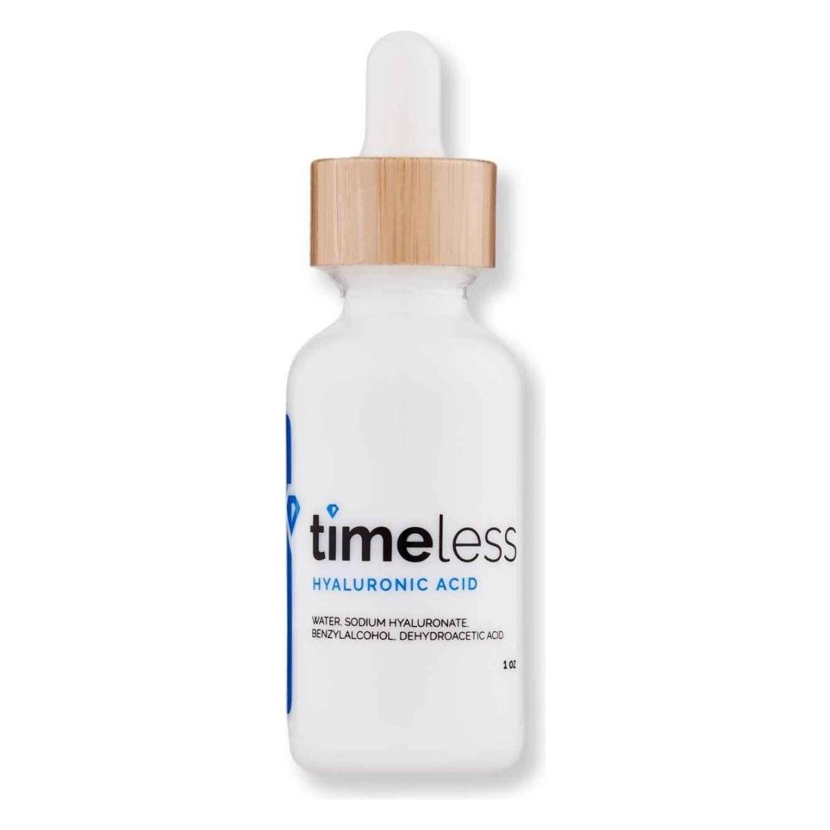 Timeless Skin Care Hyaluronic Acid 100% Pure Serum - 30ml - Glam Global UK