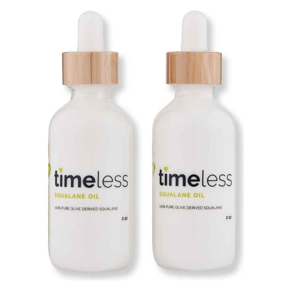 Timeless Skin Care Squalane Oil 100% Pure - 60ml (2 Pack) - Glam Global UKTimeless Skin Care