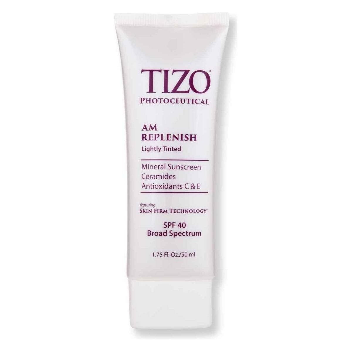 TIZO Photoceutical AM Replenish SPF 40 Lightly Tinted 50 ml - Glam Global UK