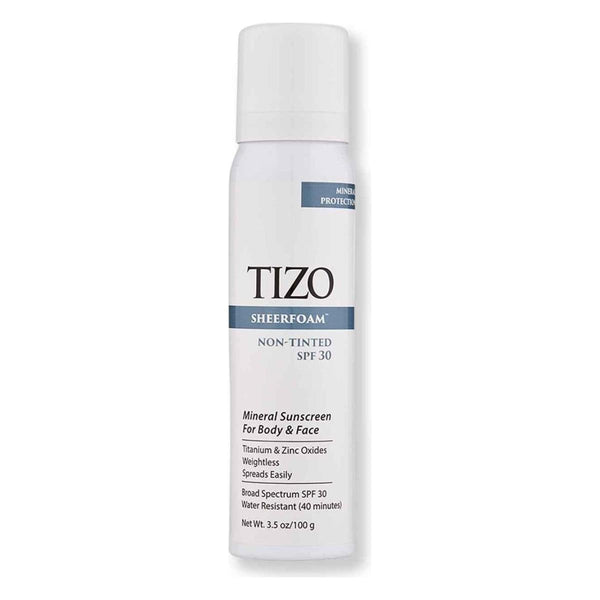 TIZO SheerFoam Non - Tinted SPF 30 100 g - Glam Global UKTIZO