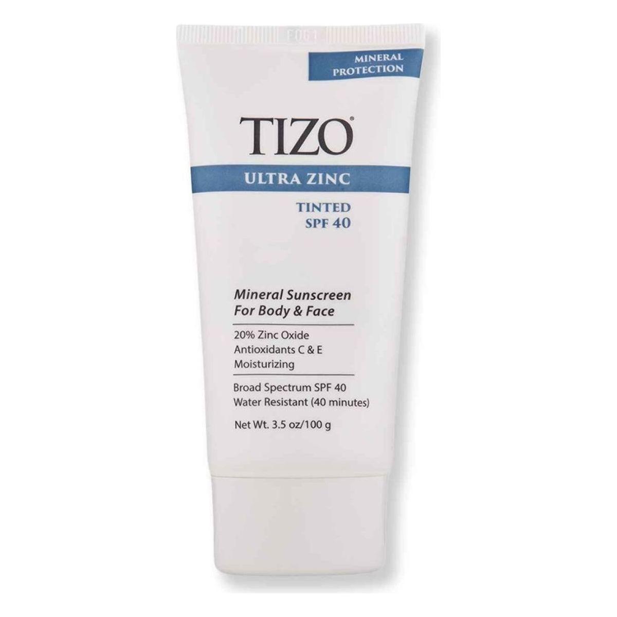 TIZO Ultra Zinc Tinted SPF 40 100 g – Glam Global UK