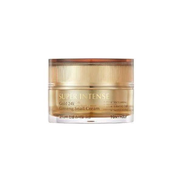 TONYMOLY SUPER INTENSE Gold 24K Ginseng Anti - Wrinkle Cream | Firm, Hydrate & Revitalize - Glam Global UKTONYMOLY