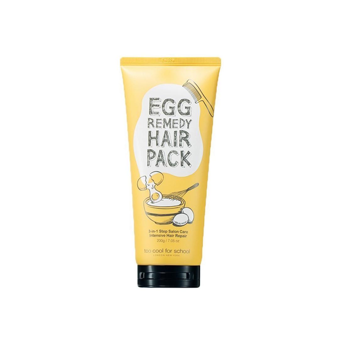 [TOO COOL FOR SCHOOL] Egg Remedy Hair Pack 200ml - Glam Global UK