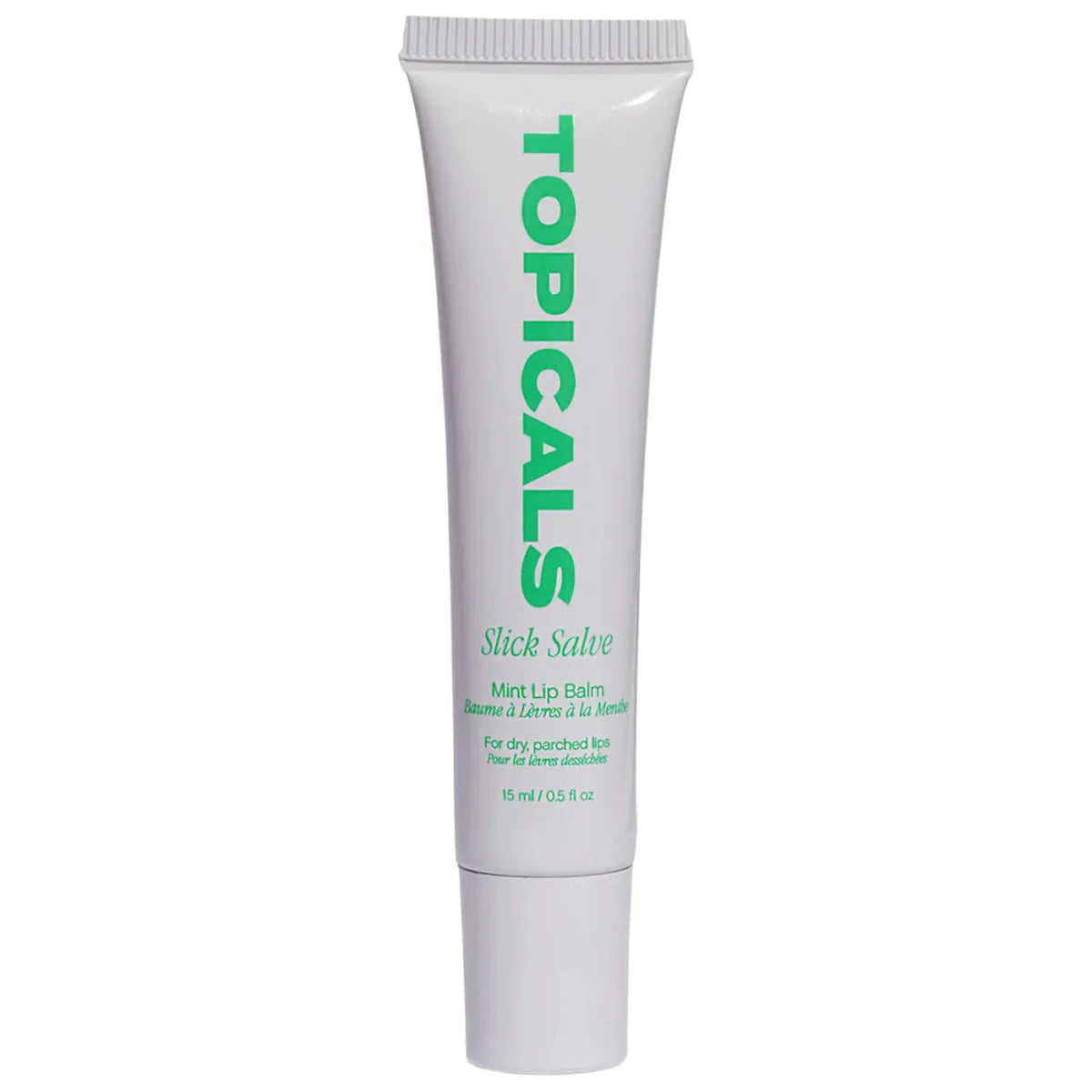 Topicals Slick Salve Glossy Lip Balm for Soothing + Hydration, 15ml - Glam Global UK