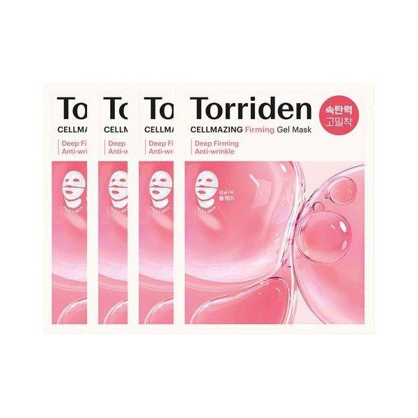 Torriden Cellmazing Firming Gel Mask Sheet - 4 Pack | Upper & Lower Sheets for Wrinkle Care - Glam Global UKTorriden