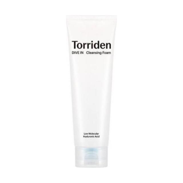 Torriden Dive - In Low Molecular Hyaluronic Acid Cleansing Foam - 150ml | Hydrating & Gentle Cleanse - Glam Global UKTorriden