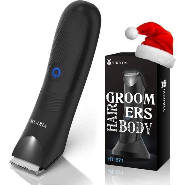 VIKICON Electric Groin & Balls Shaver for Men with LED Light - Glam Global UKVIKICON