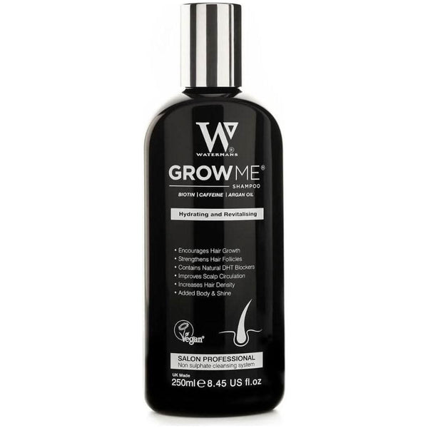 Watermans Grow Me® Hair Growth Caffeine Shampoo - 250ml - Glam Global UKWatermans
