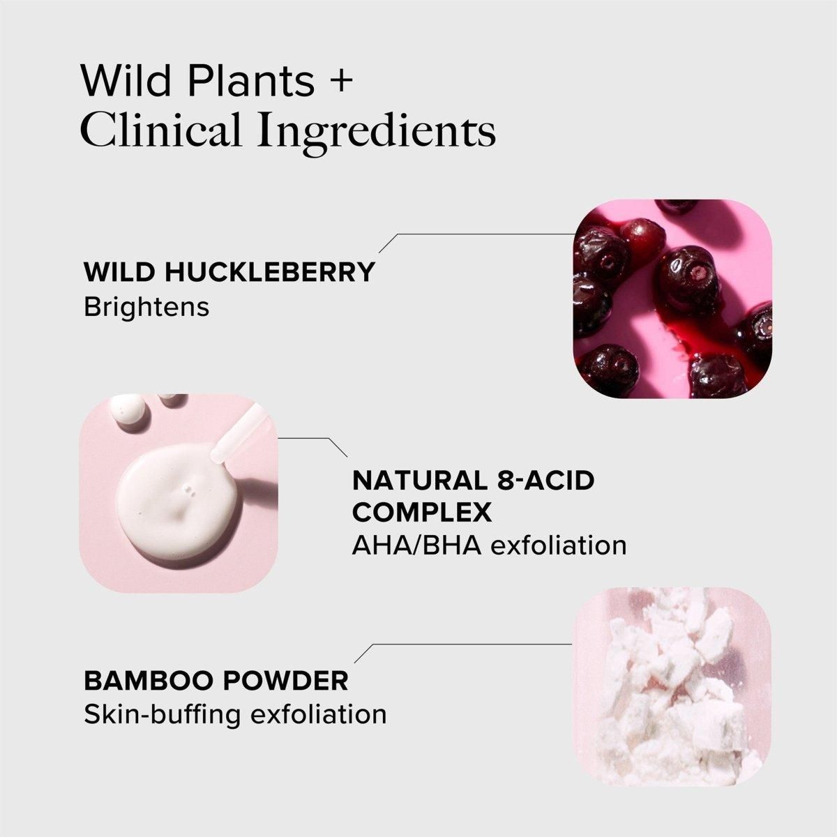 Wild Huckleberry 8-Acid Polishing Peel - Glam Global UK