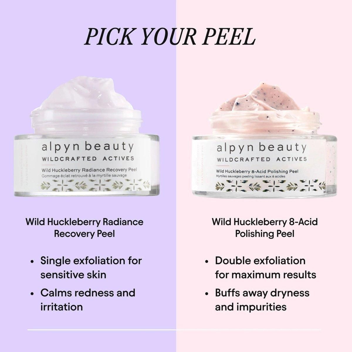 Wild Huckleberry Radiance Recovery Peel - Glam Global UK