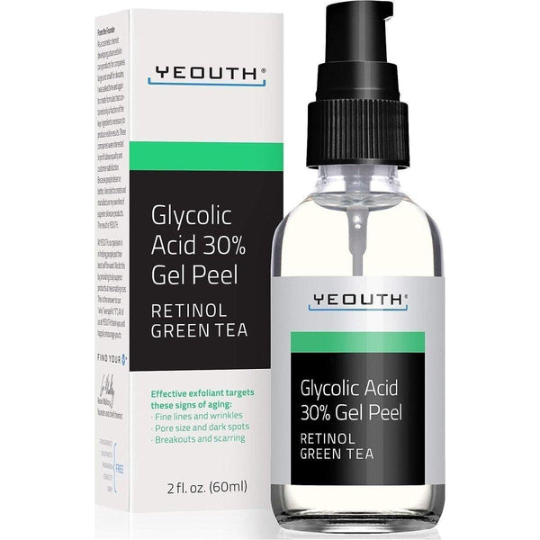 YEOUTH Glycolic Acid 30% Gel Peel 60ml (2 fl oz) - Glam Global UKYEOUTH